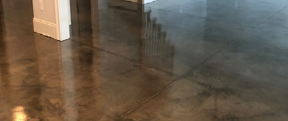 Concrete staining services in Middle Tennessee